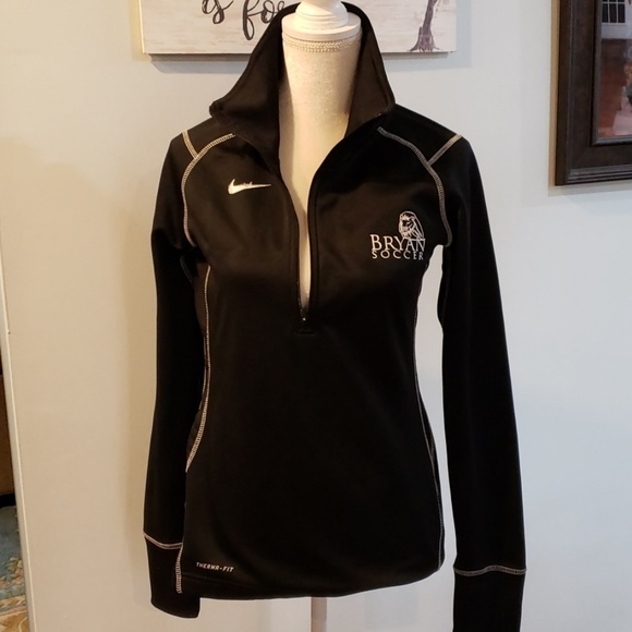 NIKE Therma-Fit Soccer 1/4 Zip Pullover Small - Picture 1 of 8